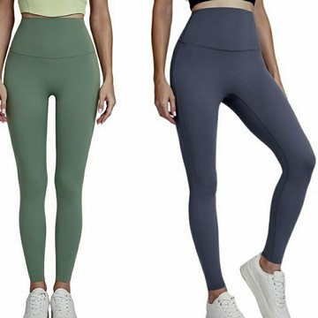 現貨+預購 高腰運動褲長褲緊身褲瑜珈褲內搭褲-修身提臀無痕女褲子5色74ky23【獨家進口】【米蘭精品】