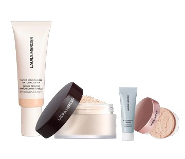 LAURA MERCIER - 水潤光感持妝組