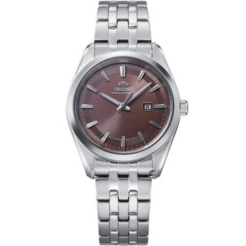 ORIENT 東方錶 現代簡約百搭太陽能腕錶-32.1mm棕 RA-WG0603R
