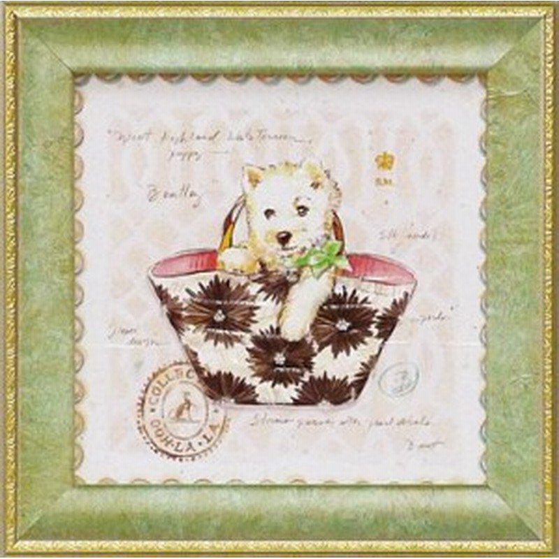 名画 アート ミニ ゲル アートフレーム ドック 犬 バック 鞄柄 通販 Lineポイント最大1 0 Get Lineショッピング