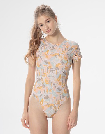 Haolang 夏日短袖連身泳衣/限量