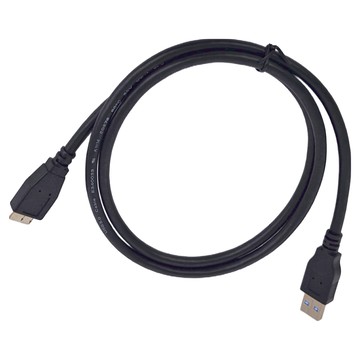 Cable 專業級USB 3.0超高速傳輸線 A公-Micro 10P公 100cm  1條