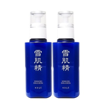 【KOSE 高絲】 雪肌精乳液140mlx2(贈茶樹美肌皂 市價:400)