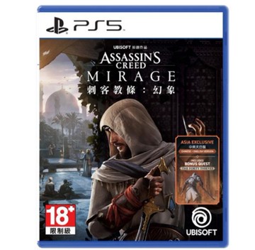 索尼PS5遊戲片 刺客信條 幻景 刺客教條 幻象  繁體中文 全新/二手