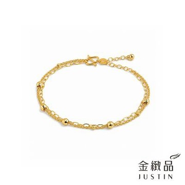 金緻品 黃金手鍊 晨醒片刻 0.89錢