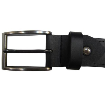 LIAN 休閒針皮帶MIT製造品質保證防水防刮厚皮革材質穿釦式