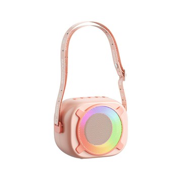 智能家用唱歌藍牙音箱迷你無線話筒組合音響戶外便攜式K歌神器【Snowbelle優選】