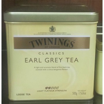 英國《TWINING唐寧》EARL GREY TEA 皇室御用伯爵茶 500g/罐-期限：20260907 良鎂