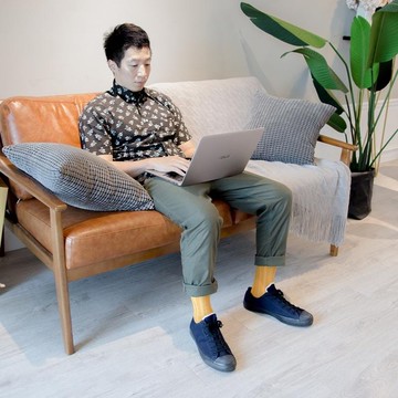 乾燥感・機能美學羅紋襪 / 藤黃果 / 不分男女 / 25 - 28 cm - 台灣製 23 - 28 cm