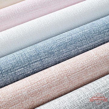 墻貼亞麻墻紙自粘墻布3d立體壁紙臥室溫馨翻新紙批發廠家批發跨境