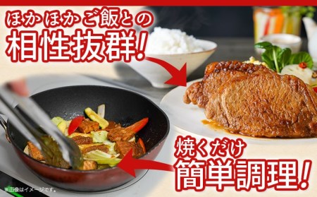 「どんぐりの恵み豚」ロース味噌漬焼肉7枚セット_AA-1104_(都城市)  どんぐりの恵み 都城産 豚ロース ロース肉 味噌漬 約140g×7枚 真空包装 おかず