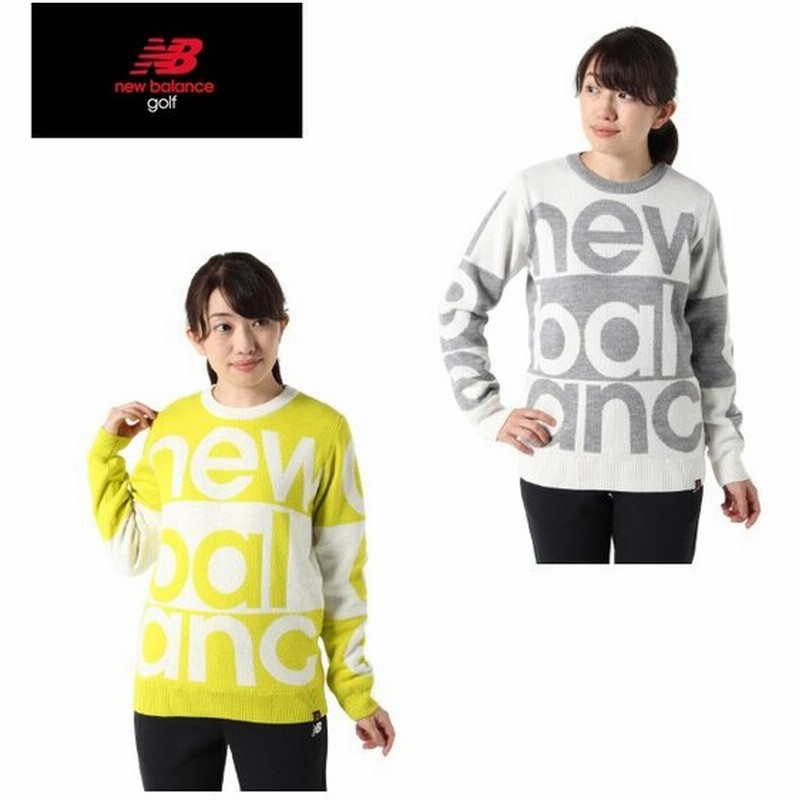 ニューバランス ゴルフウェア セーター レディース クルーネックビッグロゴ 012-9270502 new balance 通販 LINEポイント最大0.5%GET | LINEショッピング ニューバランス ゴルフウェア セーター レディース クルーネックビッグロゴ 012-9270502 new balance 通販 LINEポイント最大0.5%GET | LINEショッピング