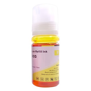 NEXTPAGE 可填充墨水瓶 副廠填充墨水 適用於 EPSON 印表機 C13T00V400 70ml 黃色  1個