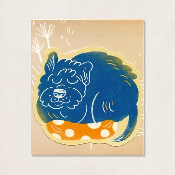 貓島日常貼紙 / 日吉睡貓床