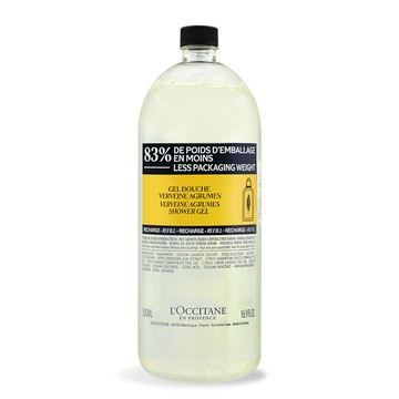 L'OCCITANE 歐舒丹 果漾馬鞭草沐浴膠補充瓶(500ml)-公司貨
