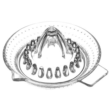 KitchenCraft 玻璃榨汁器 輕鬆榨汁 方便清洗  16.2 x14.5 x 7cm  1個