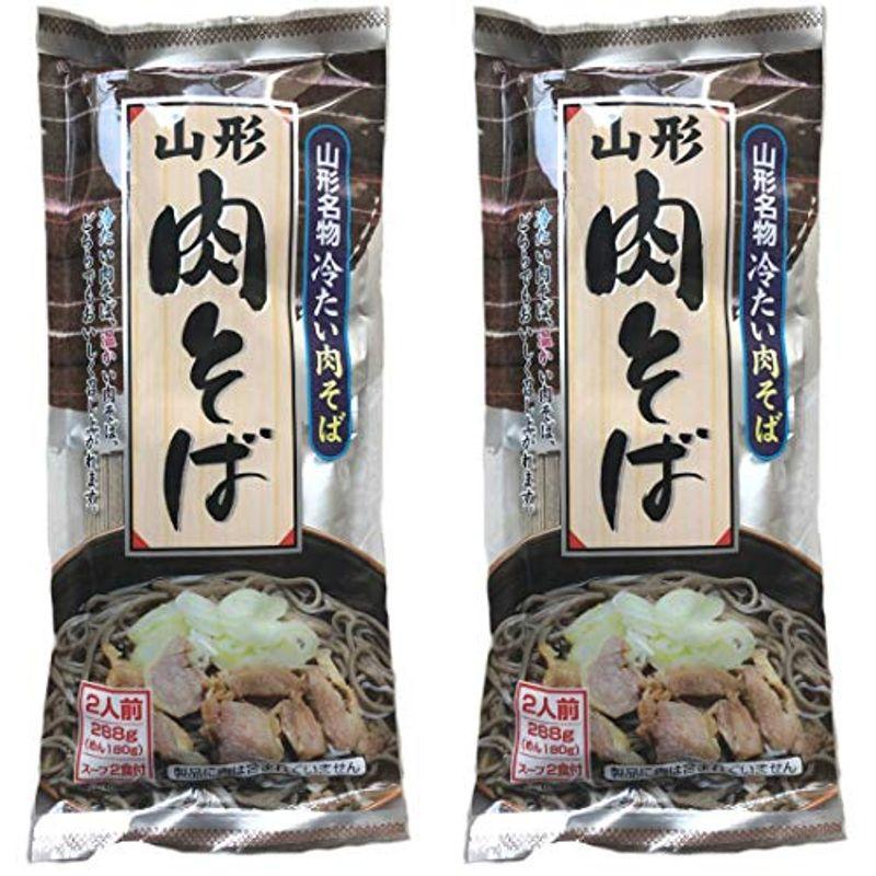 みうら食品 山形肉そば(タレ付き) 288g×2個