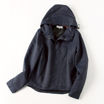 1230-17 日本D 春季連帽防風防水戶外休閑夾克外套女1入