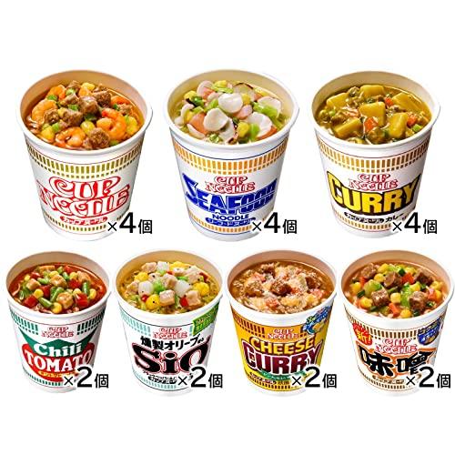 日清食品 カップヌードルシリーズ 7種アソート (レギュラーサイズ 7種 計20個) カップ麺 詰め合わせ 箱買い