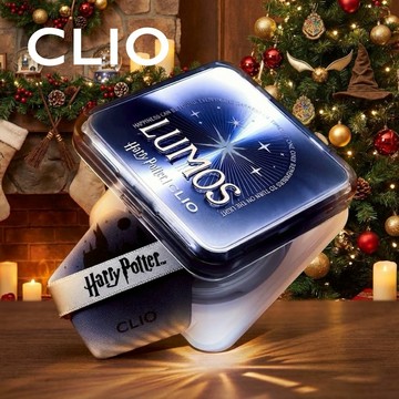 【CLIO】哈利波特聯名限定-霧面透亮無瑕氣墊粉餅