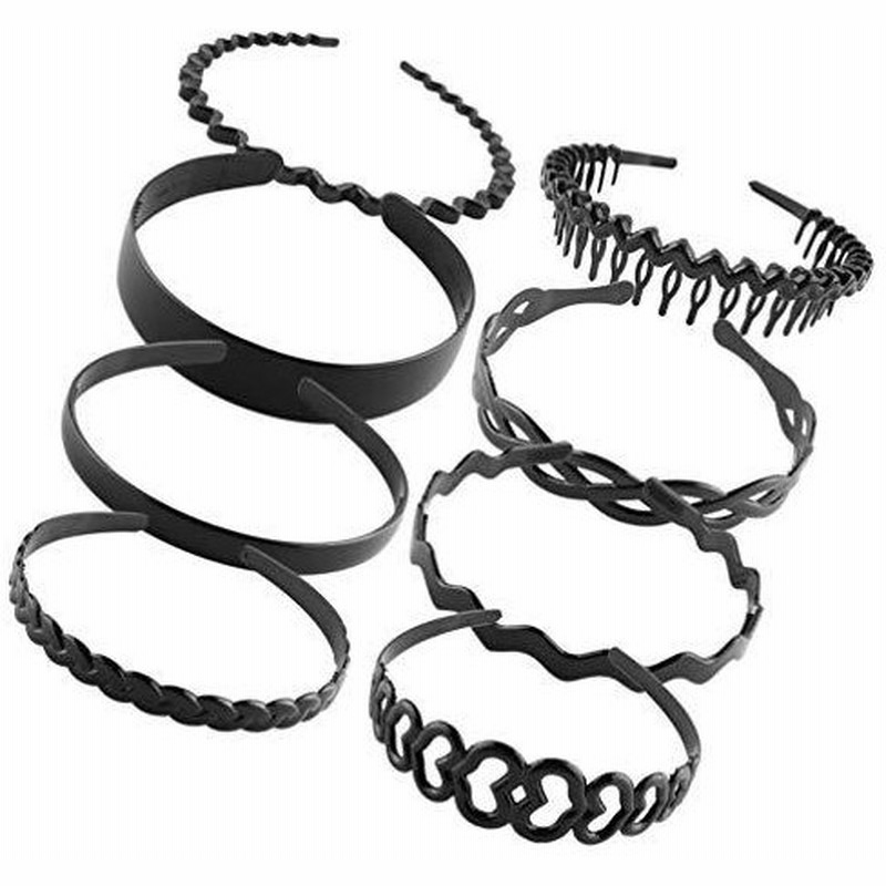 Kesyoo 8点セット メンズ カチューシャ スプリング ヘアバンド コイルヘアバンド くし付き 波型 髪留め 固定 ヘアアクセサリー 前髪 髪飾り 通販 Lineポイント最大0 5 Get Lineショッピング