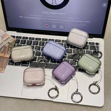 高透氣囊殼 適用Air Pods Pro 2 3 Pro2 蘋果耳機套 AirPods 4 保護殼 四角防摔殼 附掛勾