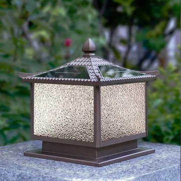 免運/公司貨 柱頭燈 太陽能庭院燈 燈具 太陽能柱頭 戶外防水別墅門柱 大門柱子 庭院圍墻 防水室外 可開發票 全館五折 工廠現貨直銷 新品特價 m10231