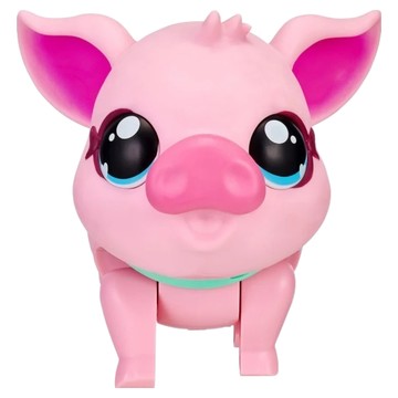 LittleLivePets 我的寵物小豬 互動電子寵物玩具 走路聲光 附牽繩奶瓶  1個