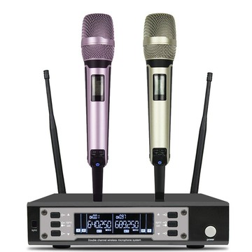 EW135G4 SKM9000 雙通道無線一拖二麥克風家用會議K歌KTV演出話筒【Snowbelle優選】