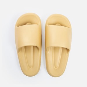 奧可利圓潤厚底EVA拖鞋M 燕麥黃