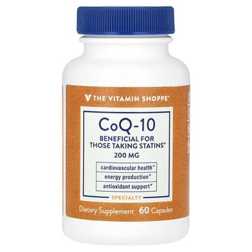 The Vitamin Shoppe, 輔酶 Q10，200 毫克，60 粒膠囊