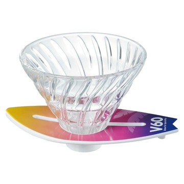 HARIO 好璃奧 V60衝浪玻璃濾杯 1-4杯 VSB-02-HS 夏威夷暮色  1個  單品  480ml