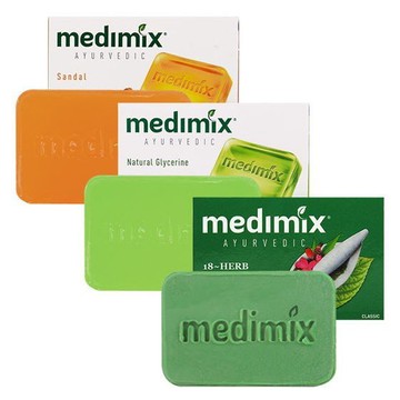 MEDIMIX  印度綠寶石皇室藥草浴 美肌皂 125g (下單需一次三顆$135，才能出貨) ★七彩美容百貨｜換季推薦⚡專櫃保養 夏季彩妝 品牌香氛