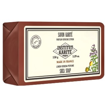 INSTITUT KARITE PARIS 巴黎乳油木 純淨秘密花園香氛手工皂 150g 檸檬馬鞭草  1個