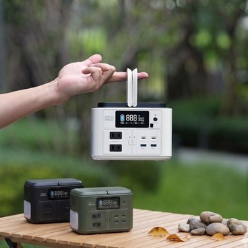 日本MIRENEX儲能小瓦力PRO日常、防災、露營方便攜帶的儲能小電站 NEX430 軍綠色