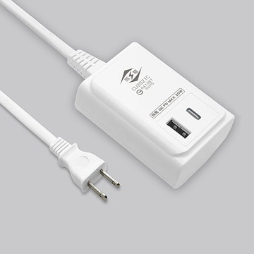 威電牌智慧快充延長線/CU2021C-06/USB-C+USB-A/6尺