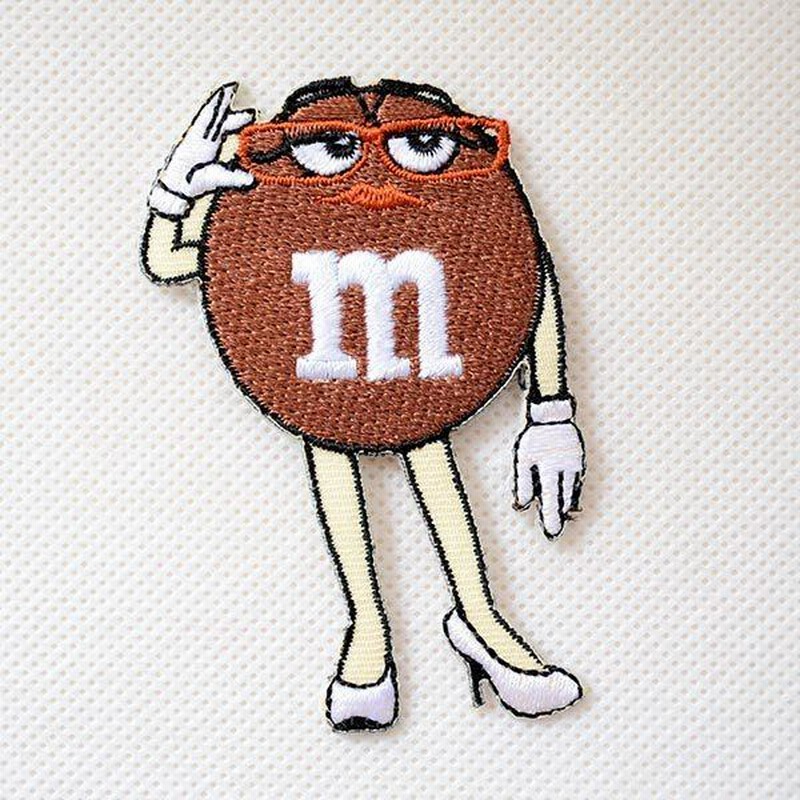 ｍ＆ｍ’ｓ★エムアンドエムズ　アメキャラ　アイロンワッペン m＆m's☆エムアンドエムズ アメキャラ アイロンワッペン