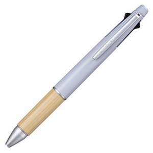 三菱鉛筆 MITSUBISHI ／ジェットストリーム 多機能ペン 41 BAMBOO バンブー ／  ブルーグレー　軸色:ブルーグレー    イン