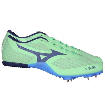 Mizuno 美津濃 X SPRINT SPRINT 田徑釘鞋 U1GA232421  27cm  綠色