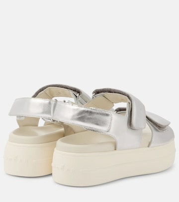 Hogan H680 leather sandals