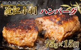 近江小判 ハンバーグ 75g×15個