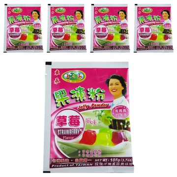 東承 天之山 草莓果凍粉 傳統食品  105g  5包