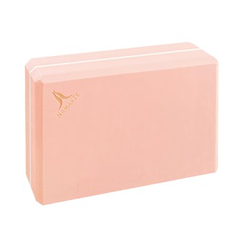 NAMASTE 65D 瑜珈磚 YOGA BLOCK 300g  S(3 x 6 x 9inch)  粉色  1個