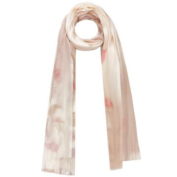 【LONDEE龍笛】漸染葉片羊毛圍巾