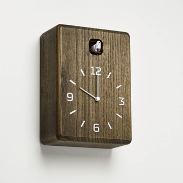 Lemnos CUCU 布穀鳥報時鐘 - 茶色