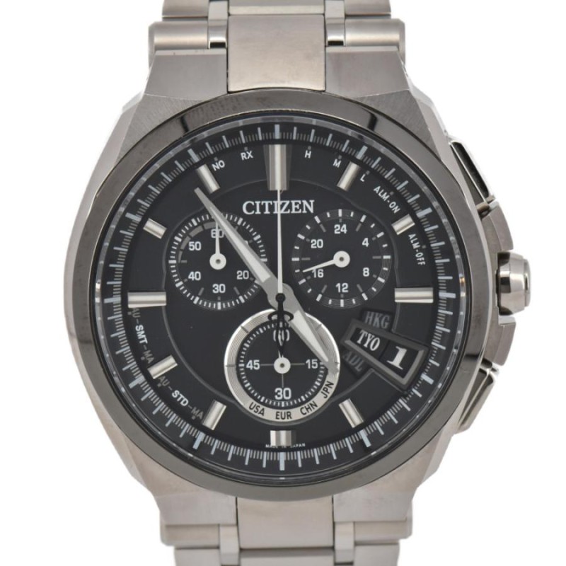 ☆美品【CITIZEN】シチズン アテッサ H610-T018068 チタン エコ