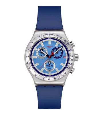 【swatch】SKY REFLECTIVE 手錶 男錶/女錶/瑞士製造 YVS541 (43mm)