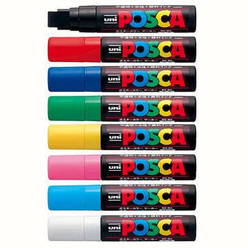 三菱 水性筆 5支入 /盒 PC-17K