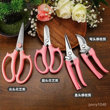🔥特殺優品🔥🌟可開發票🌟園藝園林剪枝剪盆栽修枝神器花藝剪鮮花剪子傢用綠化嫁接花店剪刀 7O0D