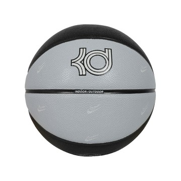 nike all courts 7號籃球-室內外 黑灰白